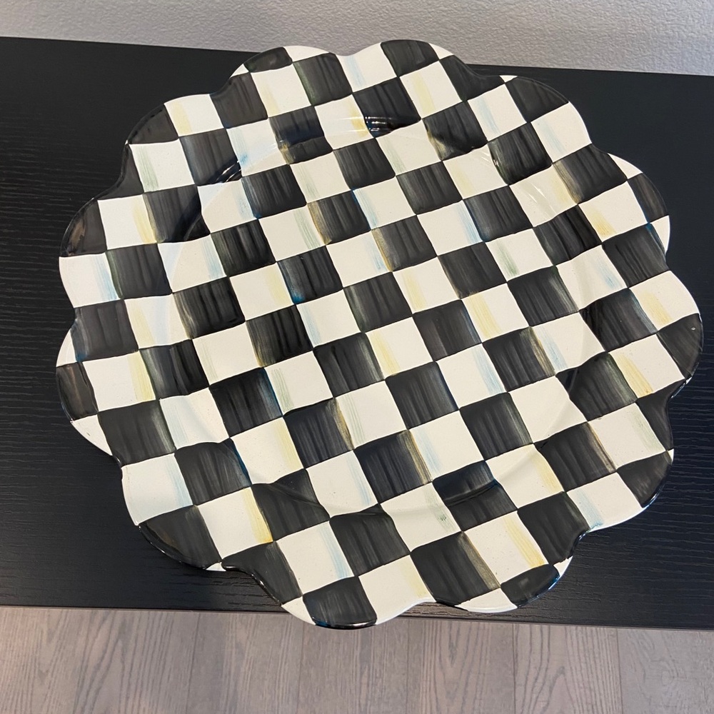 Mackenzie Childs petal platter